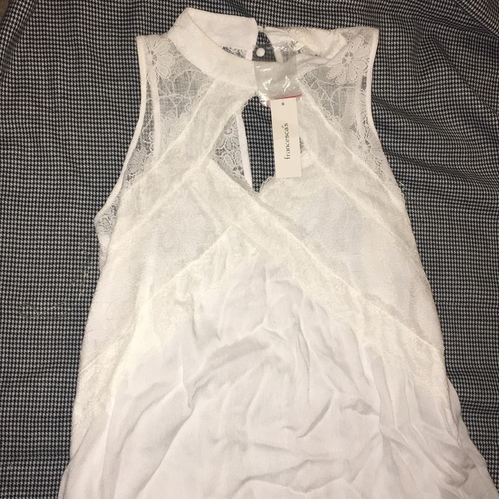 Francesca’s collections white dress!
